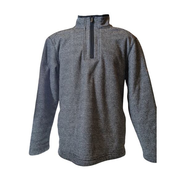 Orvis Sweater Mens Medium Sherpa Pullover Cozy Fleece Warm Winter Quarter Zip - Picture 8 of 14